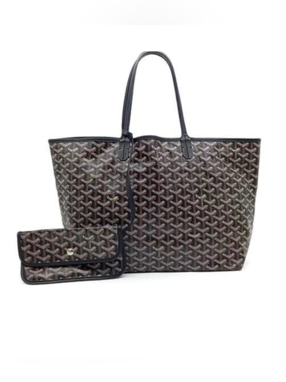 Goyard Saint Louis PM Black
Goyardine Canvas Tote with pouch